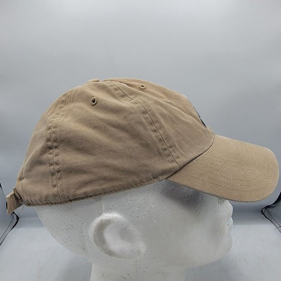 Adidas Beige Dad Hat Cap Casual Adjustable Outdoors Work Wear Comfort - Picture 4 of 9